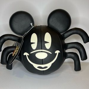 Stitch Shoppe Mickey Mouse Glow Spider Crossbody Bag